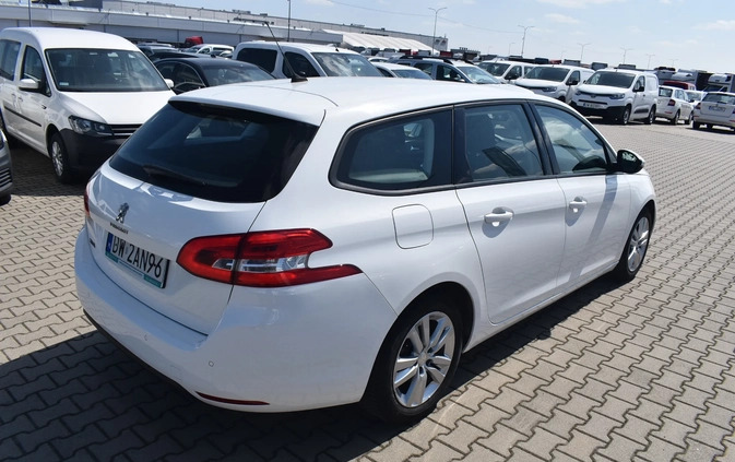 Peugeot 308 cena 40500 przebieg: 155259, rok produkcji 2018 z Wolbrom małe 704